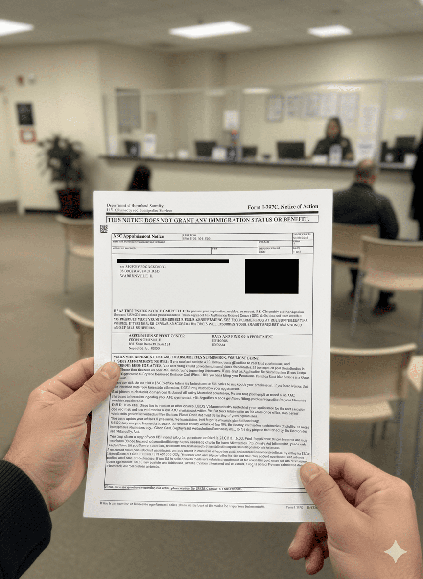 Huellas Biométricas Después de Someter la Visa U: Lo Que Debes Saber Sobre el Recibo y Tu Proceso